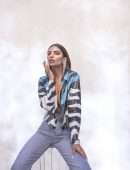 Emily Ratajkowski Leggy and Cleavage in Photoshoot for Nasty Gal Fall/Winter 2020 Campaign