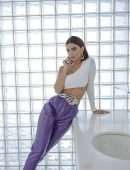 Emily Ratajkowski Leggy and Cleavage in Photoshoot for Nasty Gal Fall/Winter 2020 Campaign