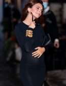 Emily Ratajkowski Arrives at Her Apartment Holding Her Baby Bump