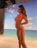 Emily Ratajkowski in a See-Through Top Photoshoot