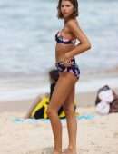 Georgia Fowler in Bikini During a Photoshoot on Bondi Beach