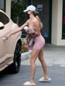 Hailey Bieber Booty and Cameltoe in Shorts, Out in West Hollywood