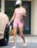 Hailey Bieber Booty and Cameltoe in Shorts, Out in West Hollywood