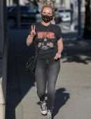 Hayden Panettiere Booty in Jeans, Out in Beverly Hills