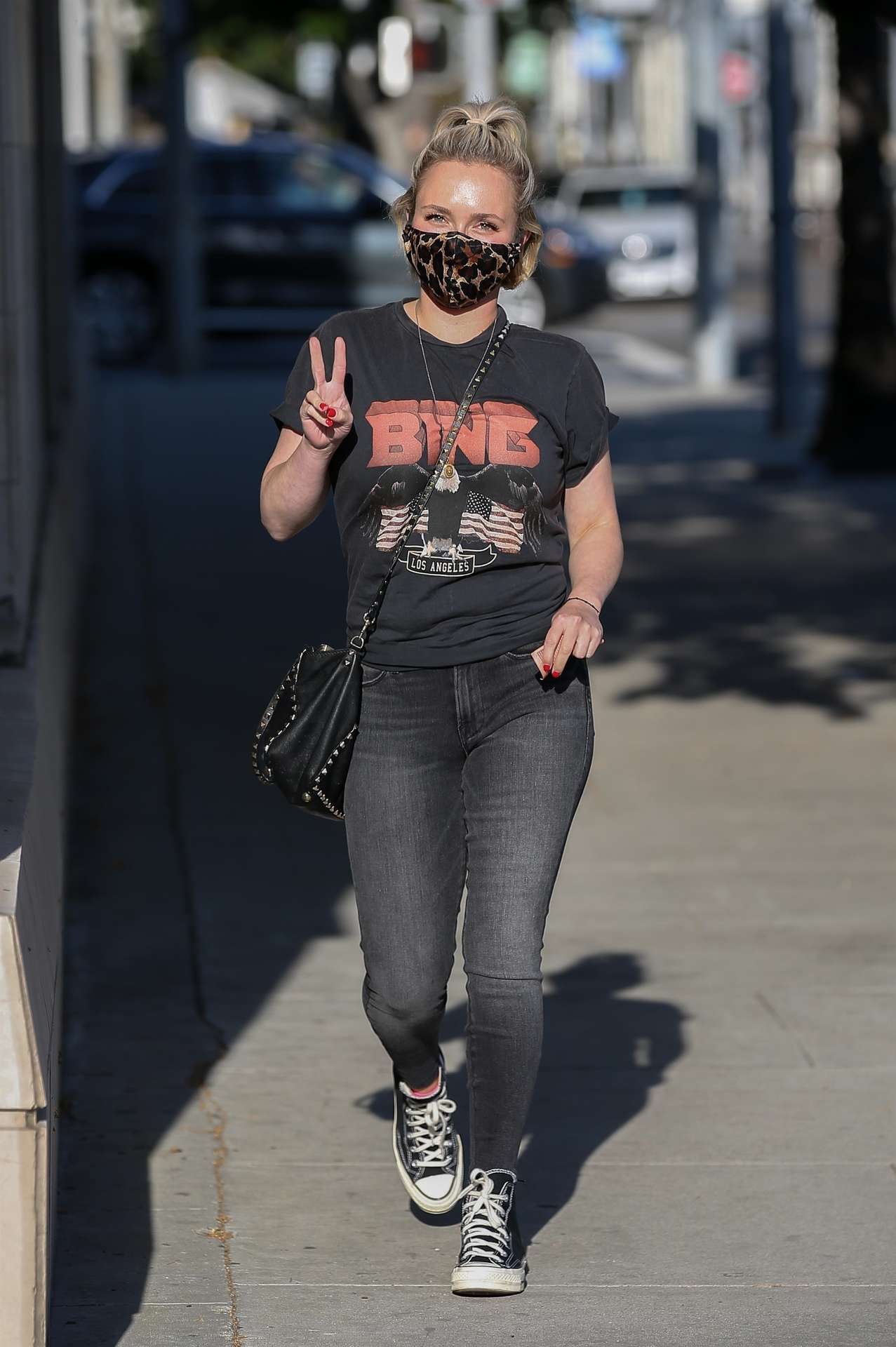 Hayden Panettiere Booty in Jeans, Out in Beverly Hills