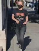 Hayden Panettiere Booty in Jeans, Out in Beverly Hills
