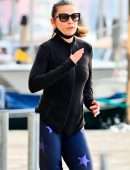 Hayley Atwell Booty, Jogging in Venice