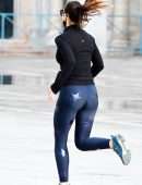 Hayley Atwell Booty, Jogging in Venice