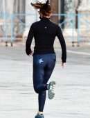Hayley Atwell Booty, Jogging in Venice