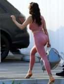 Jeannie Mai Cameltoe as She Leaves the DWTS Studios