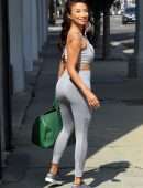 Jeannie Mai Booty, Outside DWTS Rehearsal Studios in Los Angeles