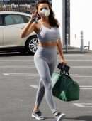 Jeannie Mai Booty, Outside DWTS Rehearsal Studios in Los Angeles