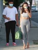 Jeannie Mai Booty, Outside DWTS Rehearsal Studios in Los Angeles