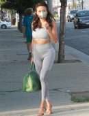 Jeannie Mai Booty, Outside DWTS Rehearsal Studios in Los Angeles
