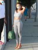 Jeannie Mai Booty, Outside DWTS Rehearsal Studios in Los Angeles