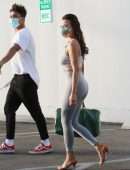 Jeannie Mai Booty, Outside DWTS Rehearsal Studios in Los Angeles