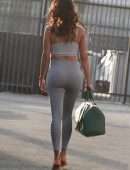 Jeannie Mai Booty, Outside DWTS Rehearsal Studios in Los Angeles
