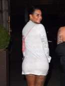 Jemma Lucy Booty Cheeks, Night Out at Novikov Restaurant in Mayfair, London