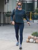 Jennifer Garner Booty, Outside Alfred Coffee in Pacific Palisades