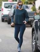 Jennifer Garner Booty, Outside Alfred Coffee in Pacific Palisades