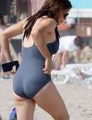 Jennifer Garner in Swimsuit at the Beach in Los Angeles