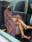 Jessie Wallace Leggy and Cleavage, Night Out in London