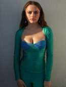 Joey King Participates in a Press Day to Promote her New Thriller The Lie in Los Angeles