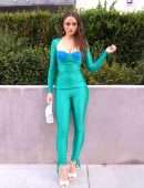 Joey King Participates in a Press Day to Promote her New Thriller The Lie in Los Angeles