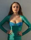 Joey King Participates in a Press Day to Promote her New Thriller The Lie in Los Angeles