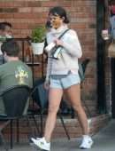Jordana Brewster Leggy, Out and About in Los Angeles