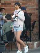 Jordana Brewster Leggy, Out and About in Los Angeles