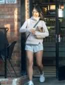 Jordana Brewster Leggy, Out and About in Los Angeles