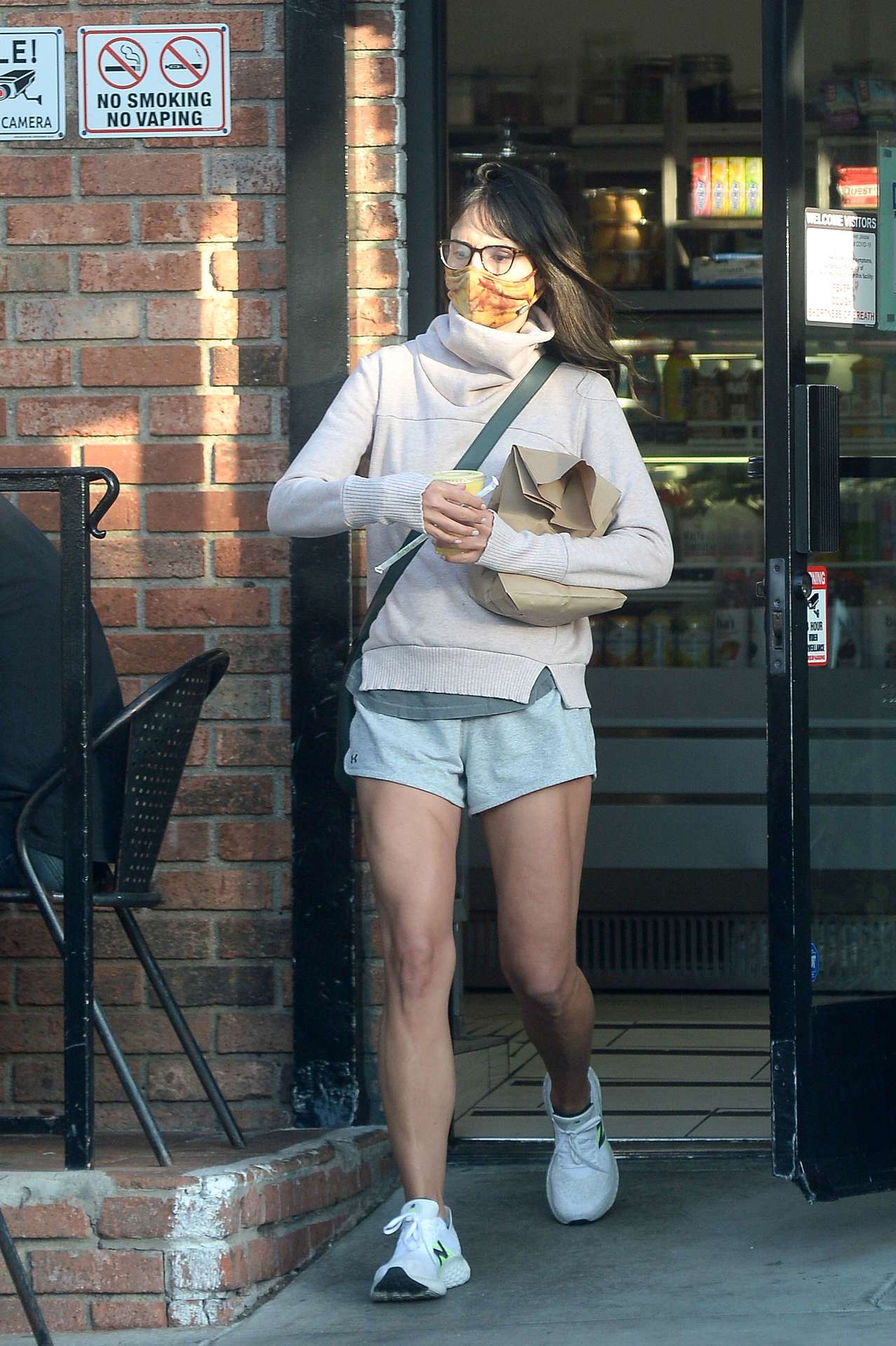Jordana Brewster Leggy, Out and About in Los Angeles