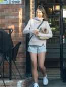 Jordana Brewster Leggy, Out and About in Los Angeles