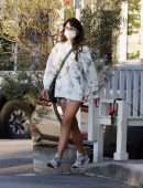 Jordana Brewster Leggy, Out in Brentwood, California