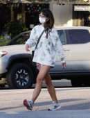 Jordana Brewster Leggy, Out in Brentwood, California