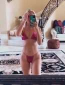 Jordyn Jones Booty in a Tiny Thong Bikini