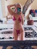 Jordyn Jones Booty in a Tiny Thong Bikini