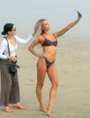 Joy Corrigan Booty in Bikini Photoshoot at Venice Beach