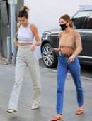Kendall Jenner and Hailey Bieber Shopping Together in Los Angeles