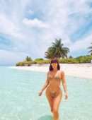Kim Kardashian Big Booty in Bikini at the Beach