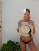 Kimberley Garner Booty in Covered Photoshoot