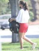 Lea Michele Booty, Out for a Walk in Santa Monica, California