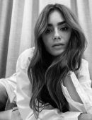 Lily Collins in CR Fashion Book - October 2020