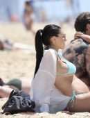 London Shay Goheen in Bikini on the Gold Coast