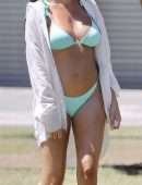 London Shay Goheen in Bikini on the Gold Coast