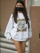 Madison Beer Leggy, Leaving Dinner at the Local Peasant in Sherman Oaks, California