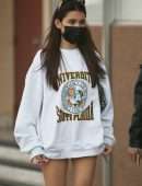 Madison Beer Leggy, Leaving Dinner at the Local Peasant in Sherman Oaks, California