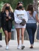 Madison Beer Leggy, Leaving Dinner at the Local Peasant in Sherman Oaks, California