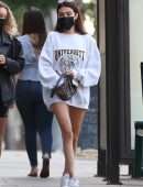 Madison Beer Leggy, Leaving Dinner at the Local Peasant in Sherman Oaks, California